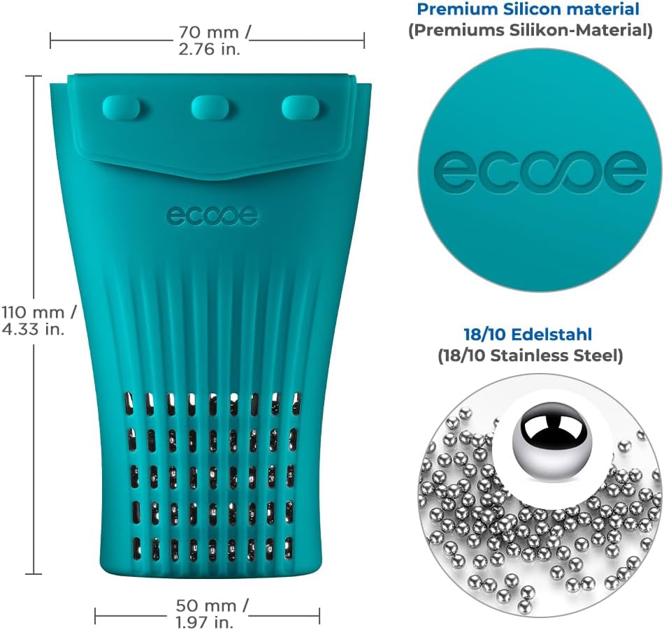 Decanter Cleaning Beads – 1200 PCS with Green Silicone Bag, Ideal for Bottles & Vases
