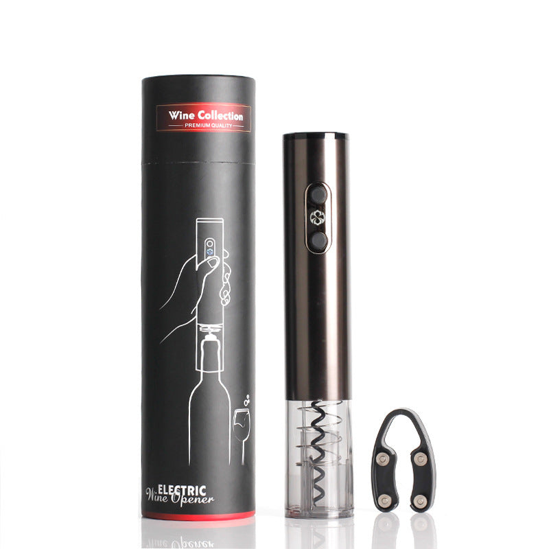 USB Rechargeable Electric Wine Opener with Foil Cutter