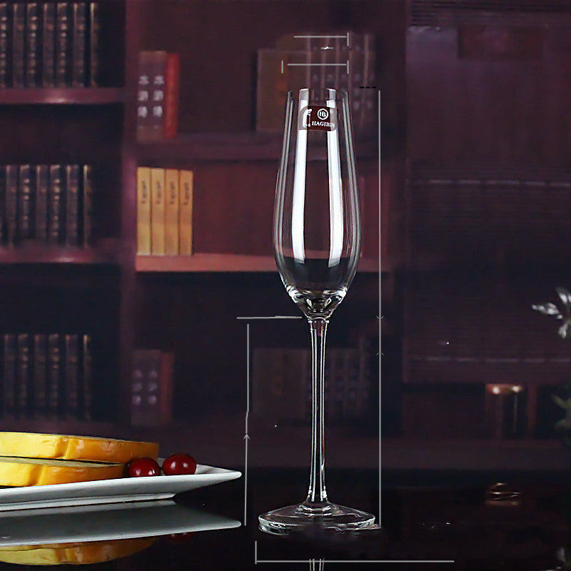 Handmade Crystal Champagne Flutes – Light Luxury Style