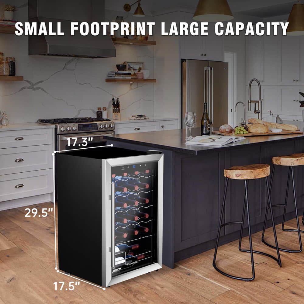 Wine Cooler Small Wine Fridge 24 Bottle