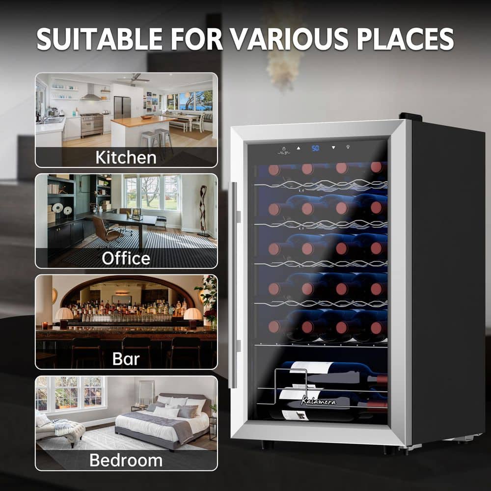 Wine Cooler Small Wine Fridge 24 Bottle