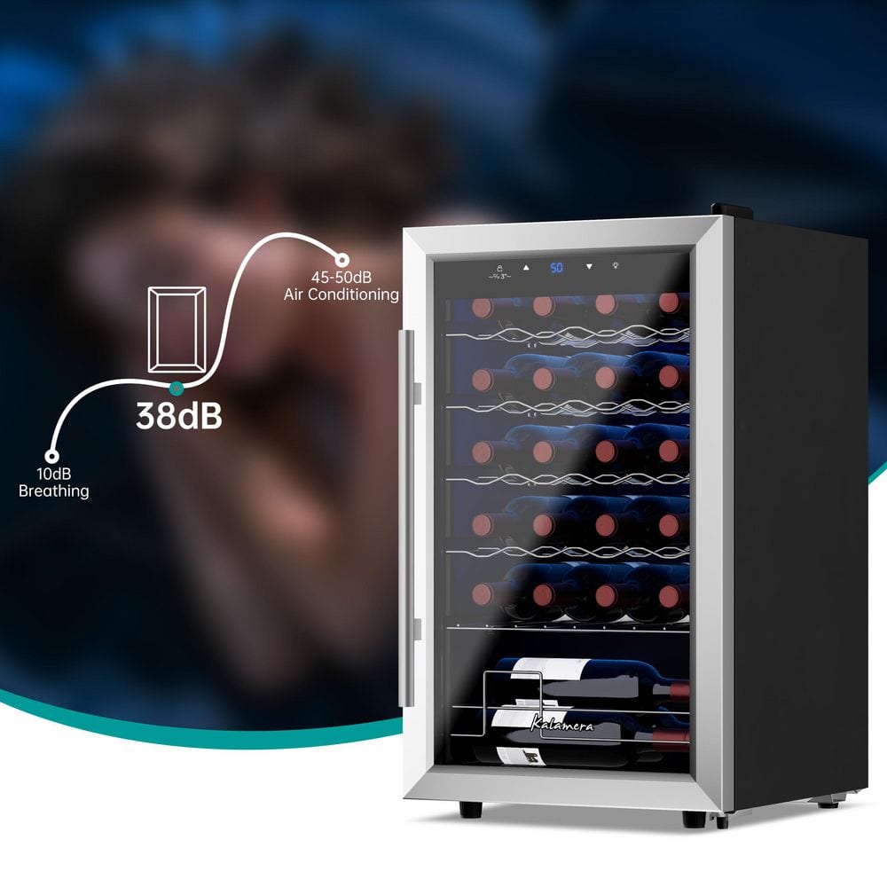 Wine Cooler Small Wine Fridge 24 Bottle