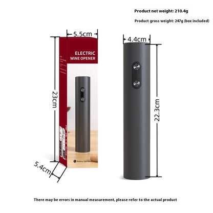 Automatic Electric Wine Bottle Opener Set – Stainless Steel
