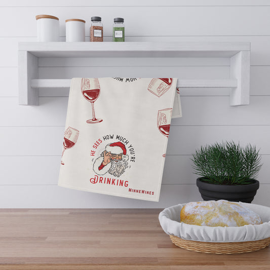 Santa See You Tea Towels
