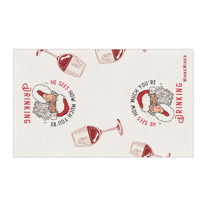 Santa See You Tea Towels