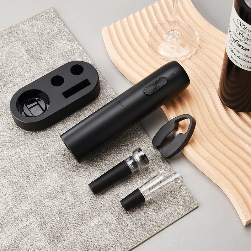 Automatic Wine Opener – Elegant, Rechargeable Corkscrew for Wine Lovers