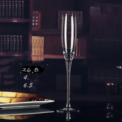 Handmade Crystal Champagne Flutes – Light Luxury Style