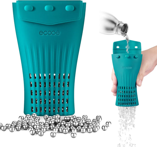 Decanter Cleaning Beads – 1200 PCS with Green Silicone Bag, Ideal for Bottles & Vases