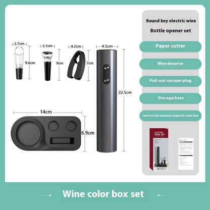 Automatic Electric Wine Bottle Opener Set – Stainless Steel