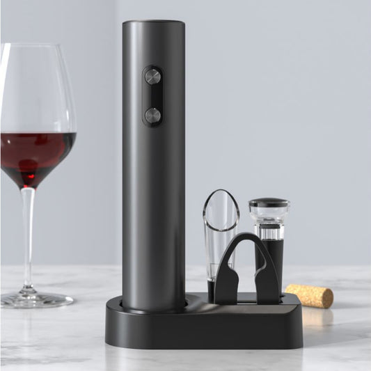 Automatic Electric Wine Bottle Opener Set – Stainless Steel